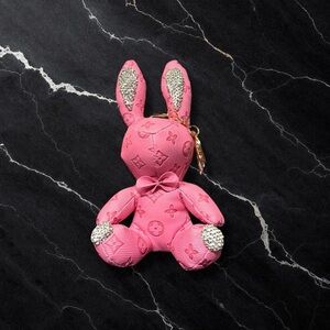 Elegant Special Print Keychain Bunny!